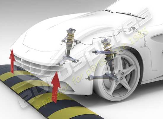 nouveau ferrari numéro de pièce du poussoir de suspension 70002855