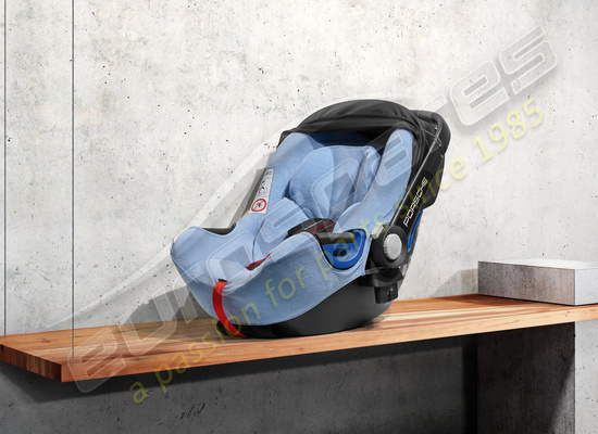 nouveau porsche housse de confort pour siège bébé porsche i-size numéro de pièce 971044065