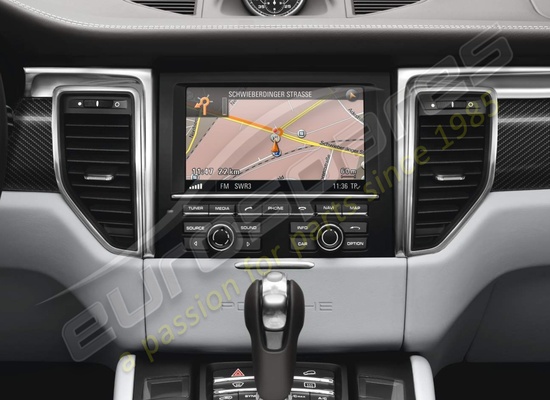 nouveau porsche pcm avec module de navigation et changeur automatique de cd/dvd numéro de pièce 95b04490030