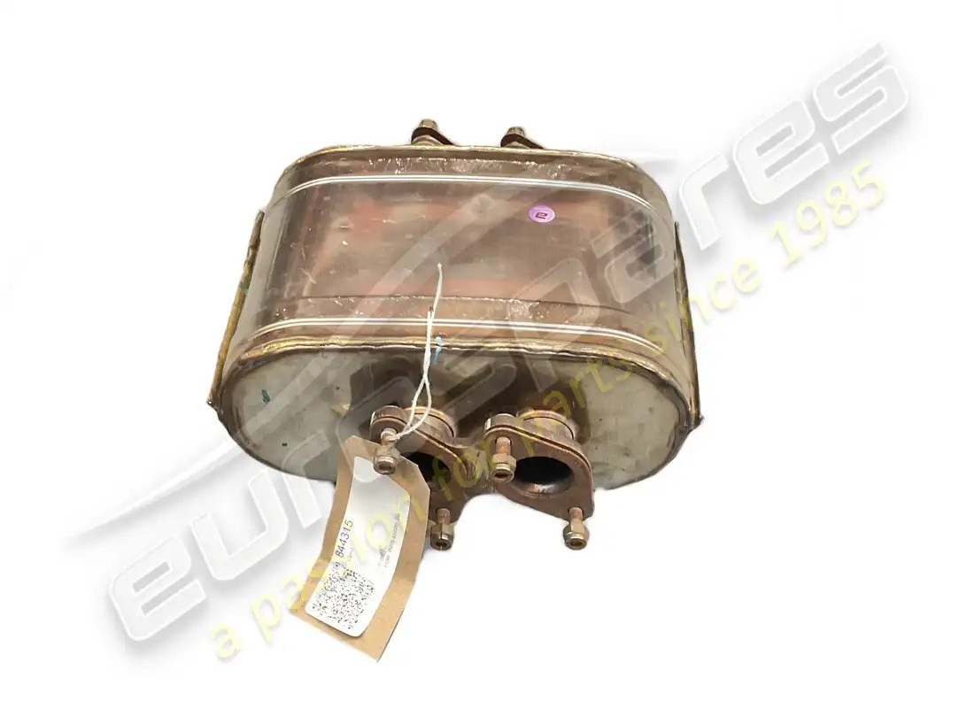 UTILISÉ Ferrari SILENCIEUX CENTRAL . NUMÉRO DE PIÈCE 844315 (1)