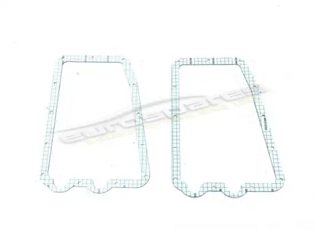 NOUVEAU JOINT Eurospares (PAIRE) . NUMÉRO DE PIÈCE 5405837 (1)