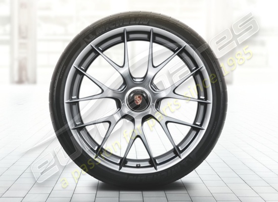 nouveau porsche 20/21 pouces ensemble de roues et pneus d'été en magnésium numéro de pièce 91804460006