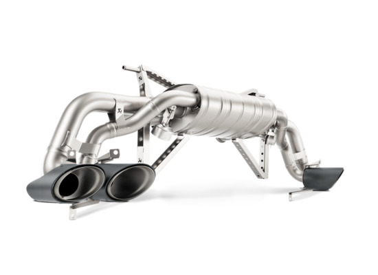nouveau akrapovic lamborghini huracán lp580-2 / lp 610-4 coupé / spyder | ligne slip-on (titane) numéro de pièce mtp-la/ti/2