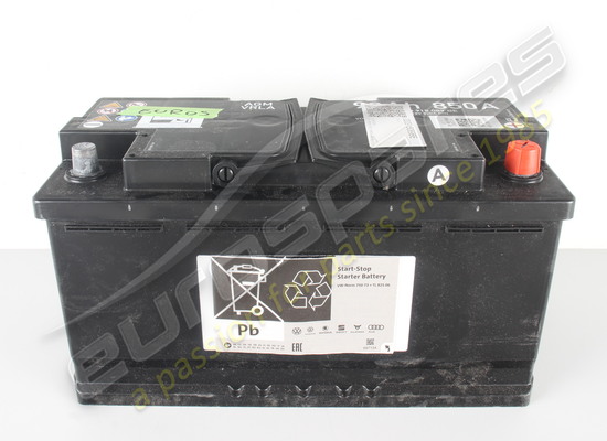 nouveau lamborghini batterie, remplie et chargée (batterie agm mais nécessitera également un kit de câblage pour s'adapter, utilisez également le kit de câblage 4ml998105) numéro de pièce 000915089be