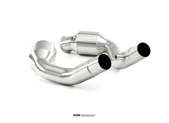 nouveau kline innovation ferrari portofino 100cell ensemble de tuyaux de chat - inconel numéro de pièce kl-fer-portofino-100-cs-inc