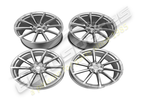 nouveau ferrari ensemble de roues forgées et peintes numéro de pièce 70004423