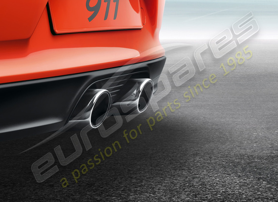 nouveau porsche numéro de pièce du système d'échappement sport 99104420030