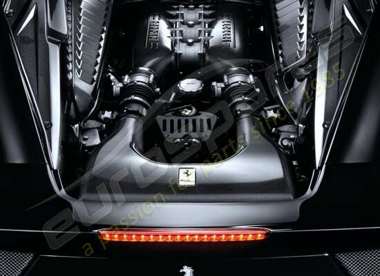 nouveau ferrari protections de compartiment moteur en fibre de carbone numéro de pièce 70001925