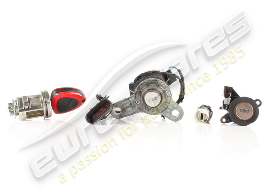 utilisé ferrari ensemble de serrures complété avec le numéro de pièce ste 254409