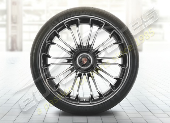 nouveau porsche ensemble roue et pneu été (20/21-inch) numéro de pièce 91804460002