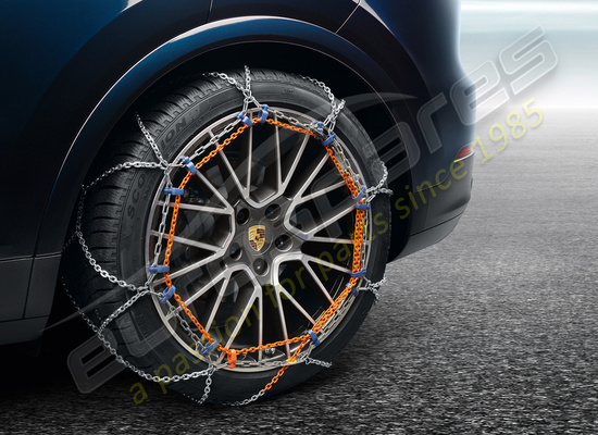 nouveau porsche numéro de pièce des chaînes à neige 9y0044690a
