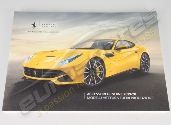 nouveau ferrari fg brochure hors de gamme voiture numéro de pièce 95998254