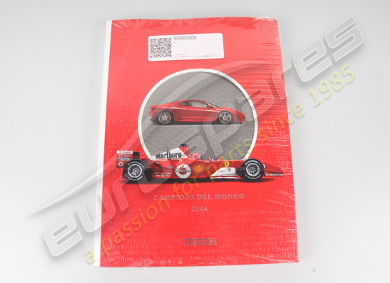 nouveau ferrari annuaire 2004. numéro de pièce 95993008