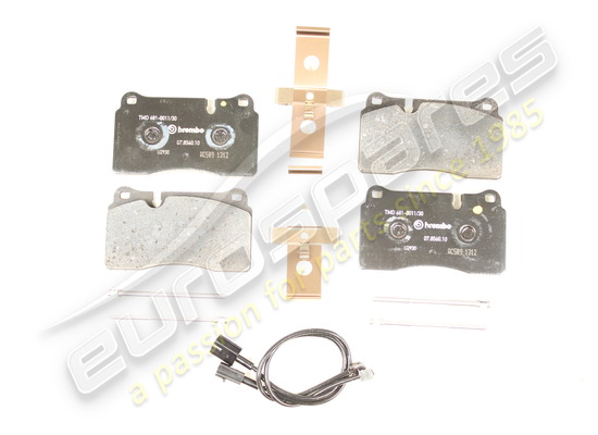 nouveau maserati kit de plaquettes de frein arrière-fc :04 numéro de pièce 980920046