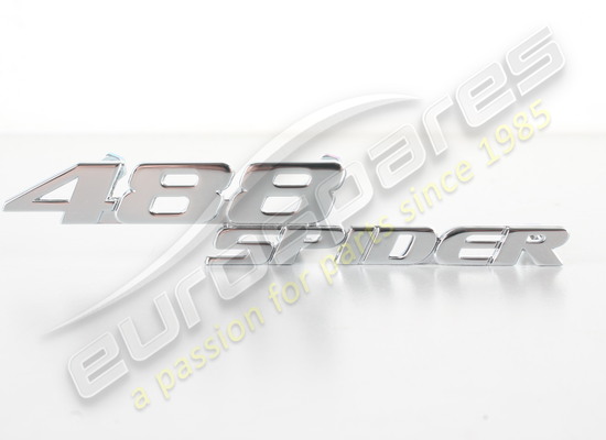 nouveau ferrari badge araignée pour tableau de bord, numéro de pièce 87793300