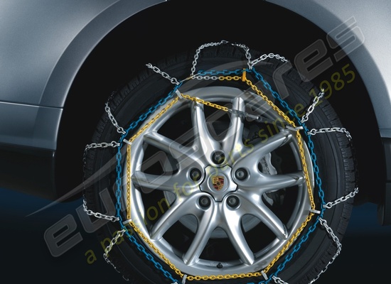nouveau porsche numéro de pièce des chaînes à neige 95804460014