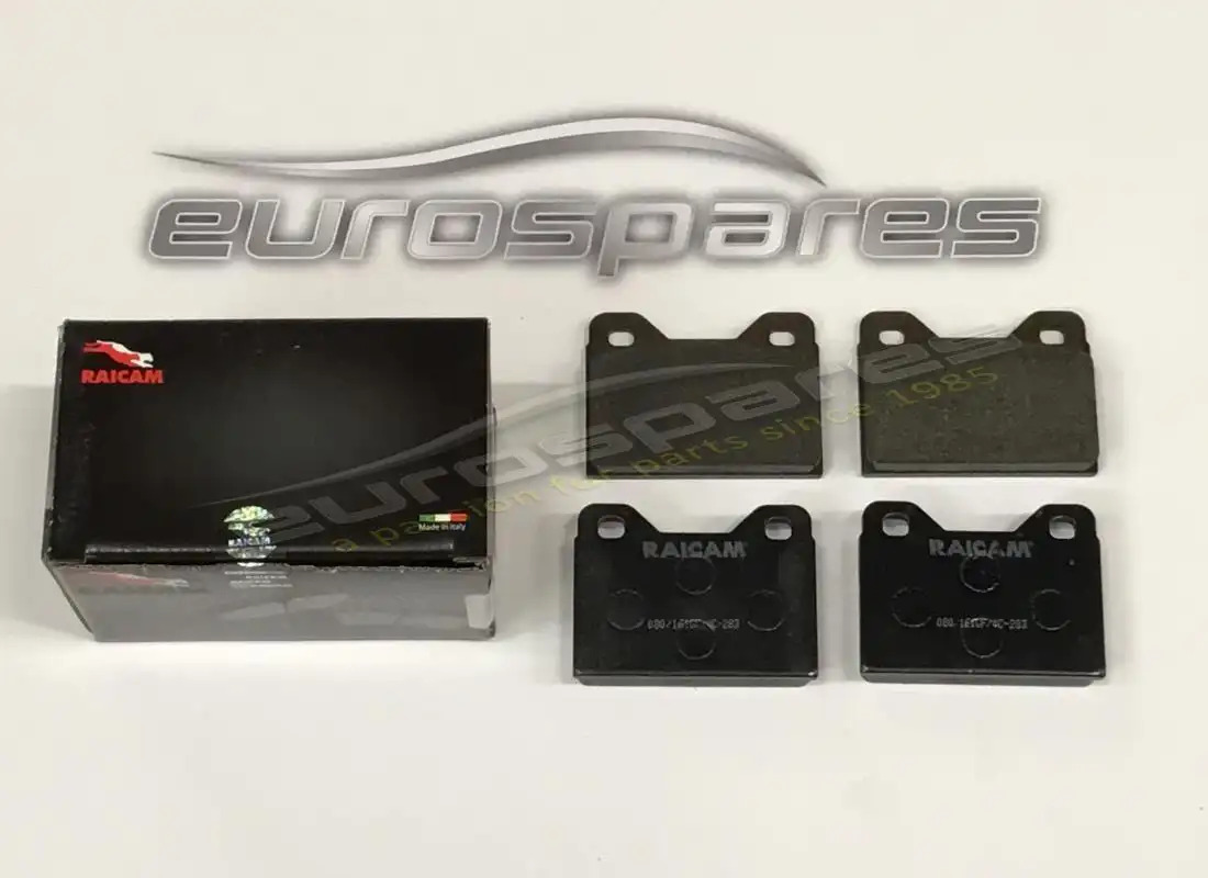 NOUVEAU JEU DE PLAQUETTES DE FREIN ARRIÈRE Eurospares 108076. NUMÉRO DE PIÈCE 003207473 (1)