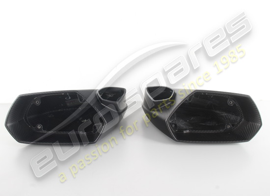 nouveau lamborghini paire de kits de cache-miroir carbon mat numéro de pièce 4t0898820k