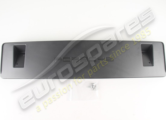 nouveau porsche support de plaque d'immatriculation noir numéro de pièce 95b807287ag1e0