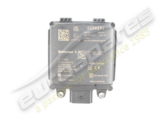 used ferrari rear radar part number 804792