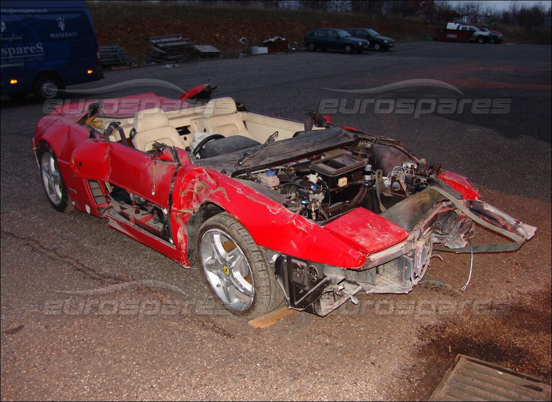 ferrari 355 (5.2 motronic) avec 5,517 miles, en préparation pour le démontage #9