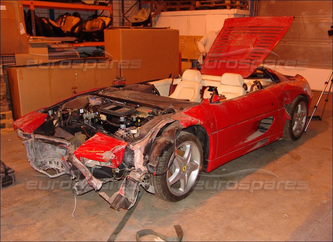 ferrari 355 (5.2 motronic) avec 5,517 miles, en préparation pour le démontage #8