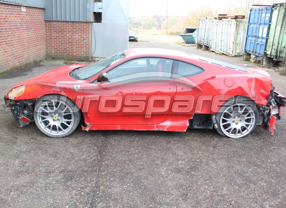 ferrari 360 challenge stradale avec 20,367 kilomètres, en préparation pour le démantèlement #4