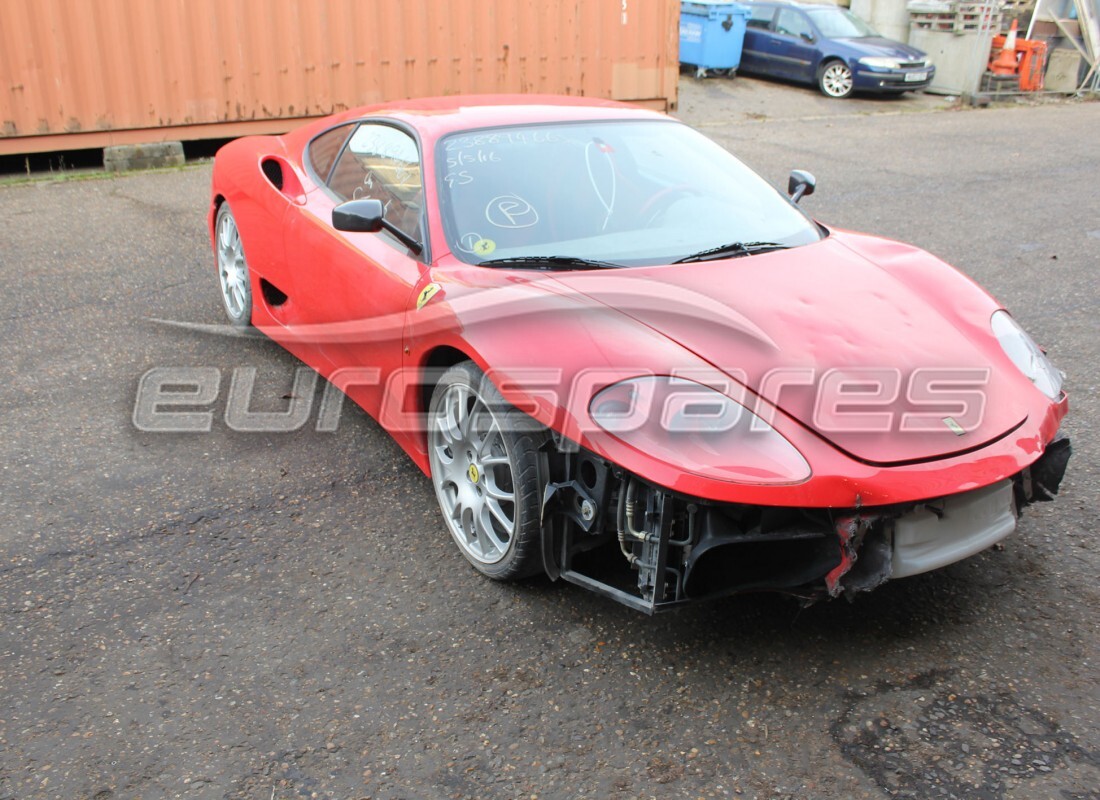 ferrari 360 challenge stradale avec 20,367 kilomètres, en préparation pour le démantèlement #7