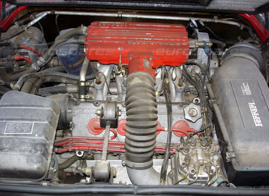 ferrari 308 quattrovalvole (1985) avec 29,151 miles, en préparation pour le démontage #5