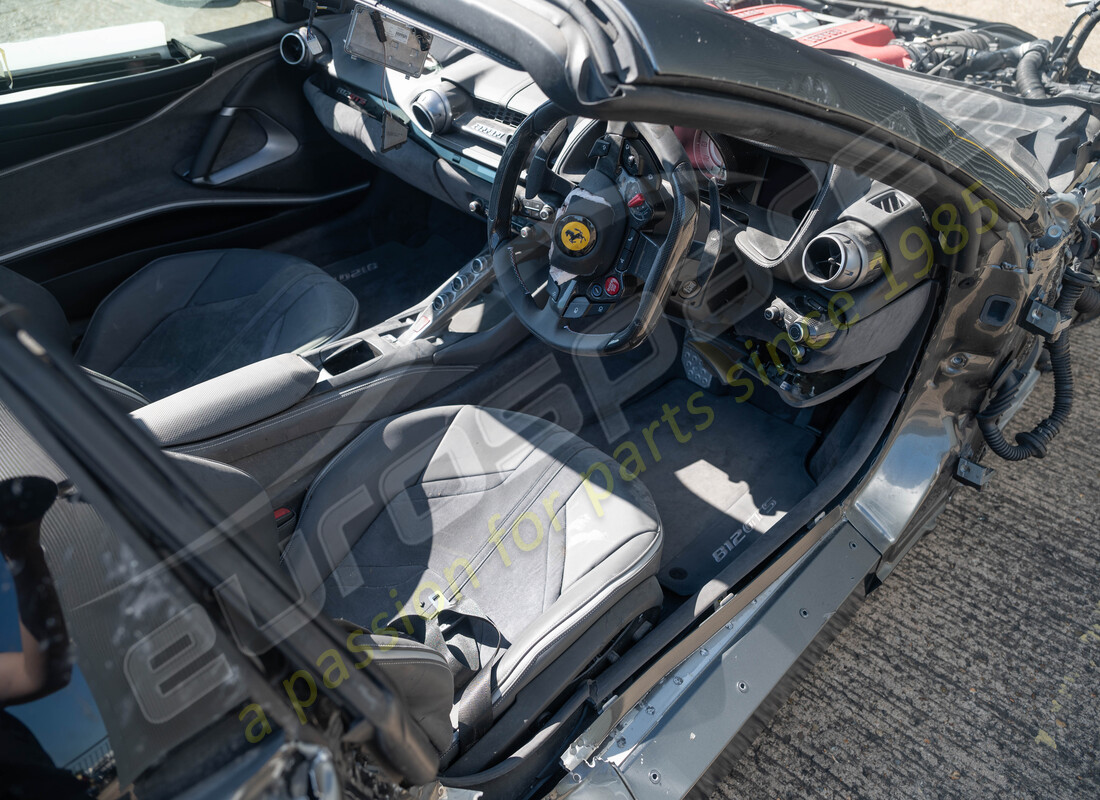 ferrari 812 gts avec 620 miles, en préparation pour le démontage #9