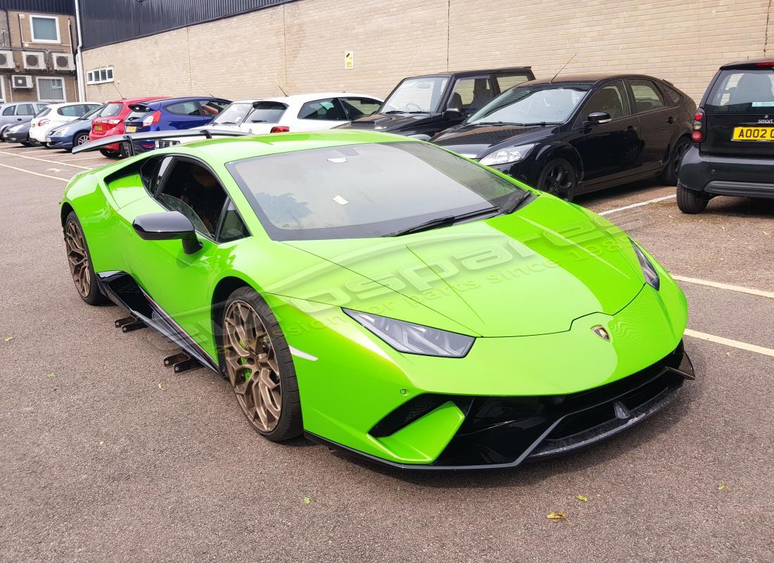 lamborghini 2018 (performante coupe) avec 6,976 miles, en préparation pour le démontage #7