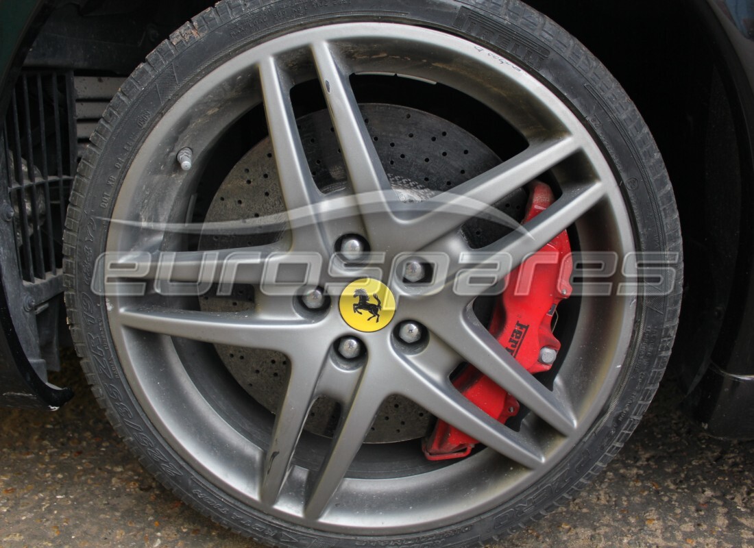 ferrari f430 spider (europe) avec 19,000 kilomètres, en préparation pour le démantèlement #8