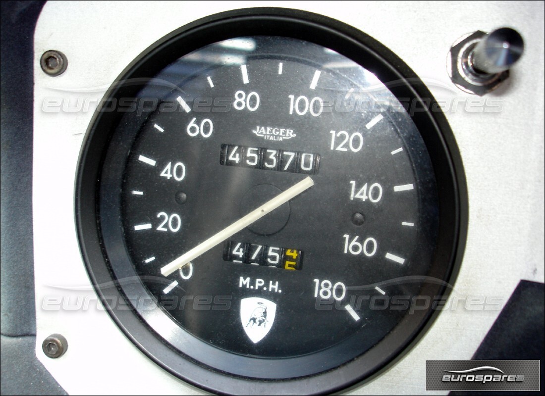 lamborghini urraco p250 / p250s avec 45,370 miles, en préparation pour le démontage #6