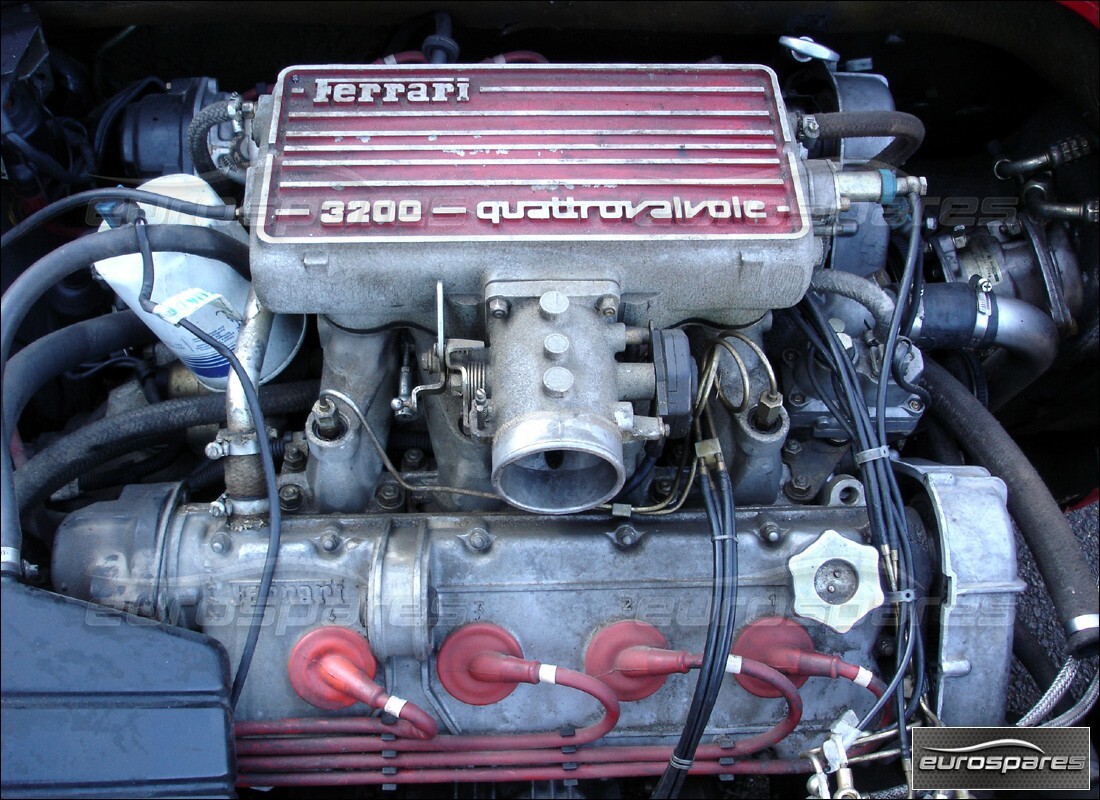 ferrari 328 (1988) avec 49,000 kilomètres, en préparation pour le démantèlement #8