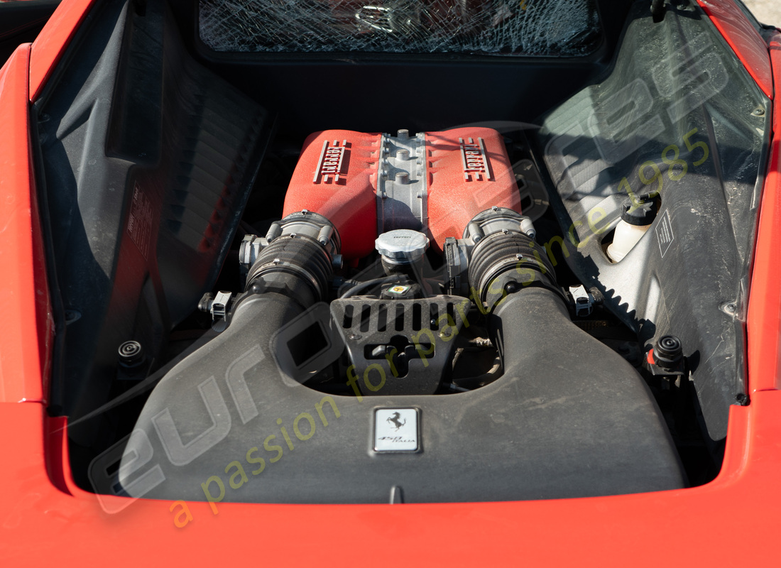 ferrari 458 italia (rhd) avec moins de 20k tbc, en cours de préparation pour le démantèlement #23