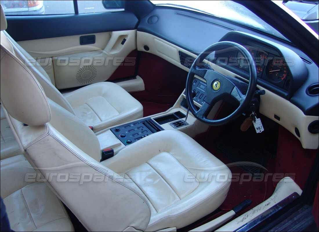 ferrari mondial 3.4 t coupe/cabrio avec 26,262 miles, en préparation pour le démontage #6