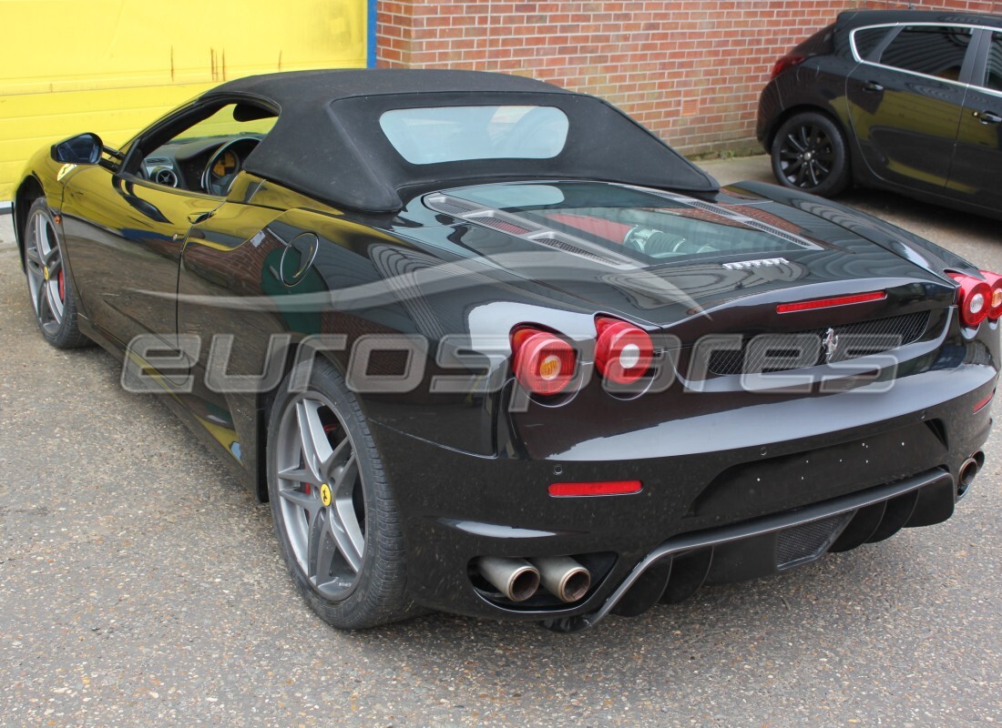 ferrari f430 spider (europe) avec 19,000 kilomètres, en préparation pour le démantèlement #4