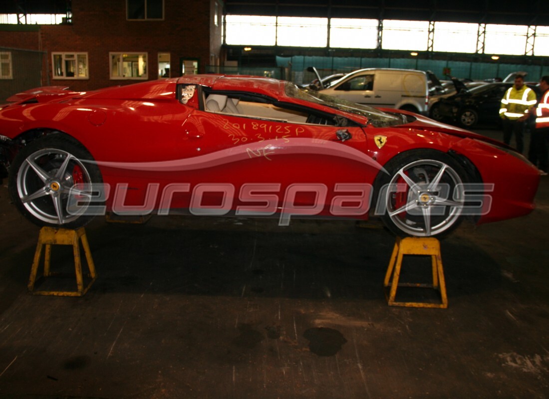 ferrari 458 spider (europe) avec 2,200 miles, en préparation pour le démontage #3