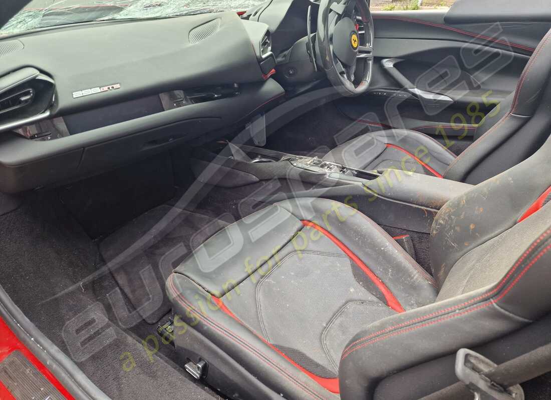 ferrari 296 gts avec 2525 miles, en préparation pour le démontage #11