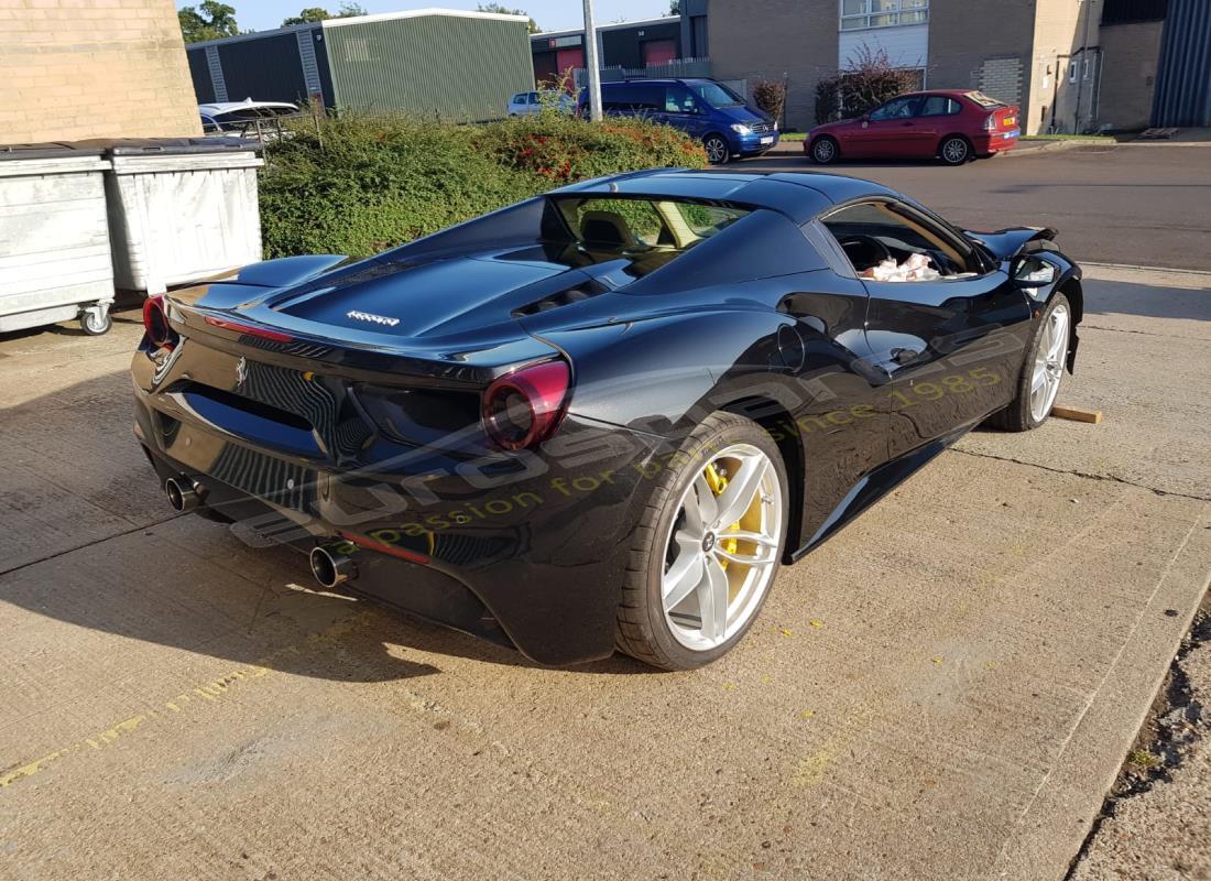 ferrari 488 spider (rhd) avec 4,045 miles, en préparation pour le démontage #5