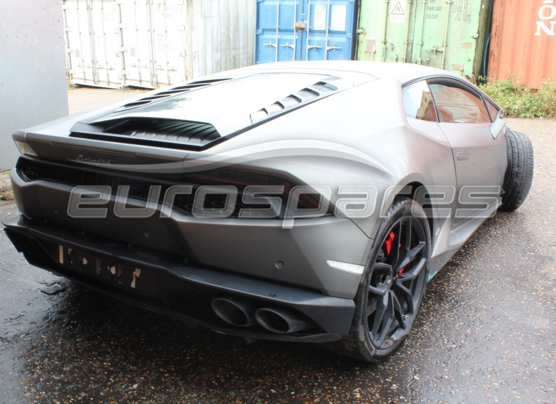 lamborghini lp610-4 coupe (2016) avec 3,806 miles, en préparation pour le démontage #3