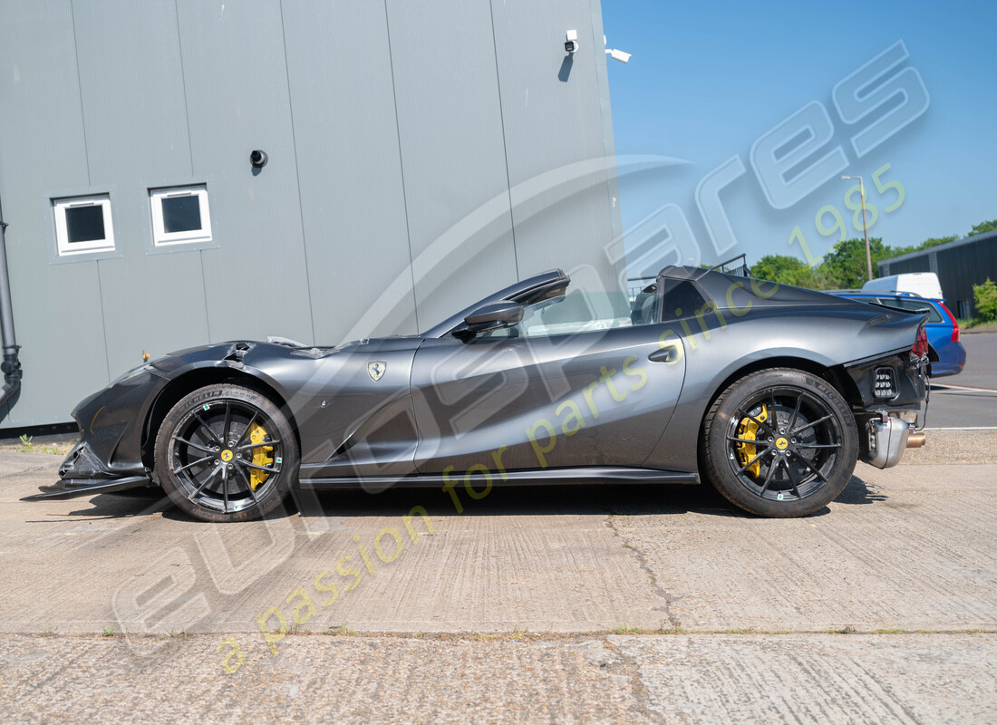 ferrari 812 gts avec 620 miles, en préparation pour le démontage #2