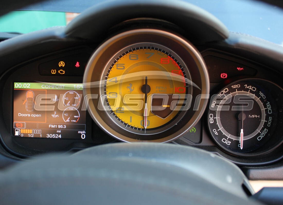 ferrari california (europe) avec 30,524 miles, en préparation pour le démontage #7