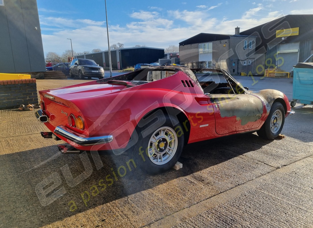 ferrari 246 dino (1975) avec 58,145 miles, en préparation pour le démontage #5