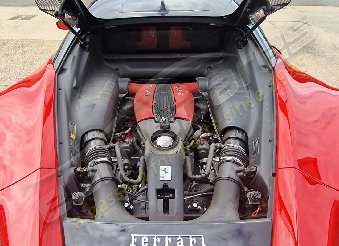 ferrari f8 tributo avec 973 miles, en préparation pour le démontage #13