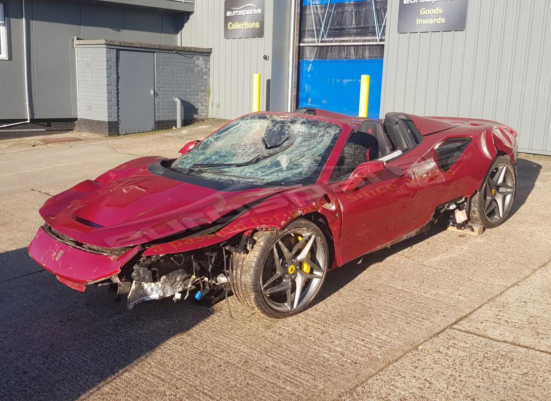 ferrari f8 spider avec 940 miles, en préparation pour le démontage #2