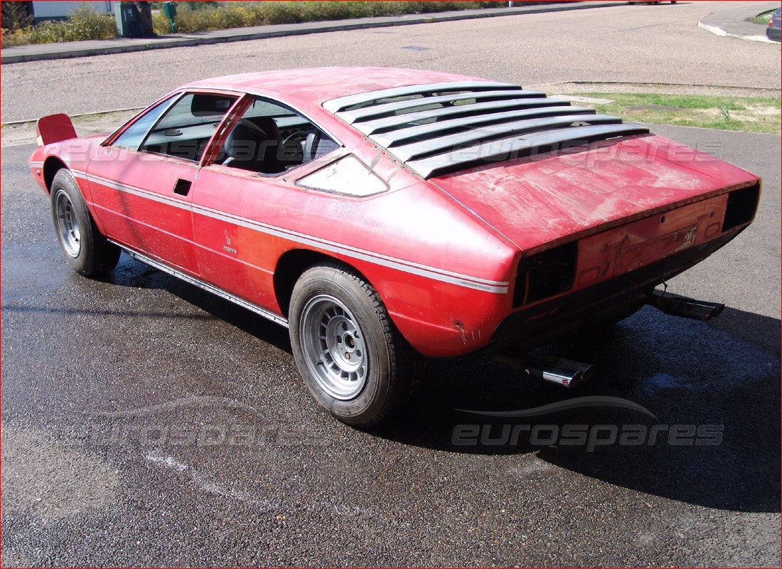 lamborghini urraco p250 / p250s avec n/a, en préparation pour le démontage #10