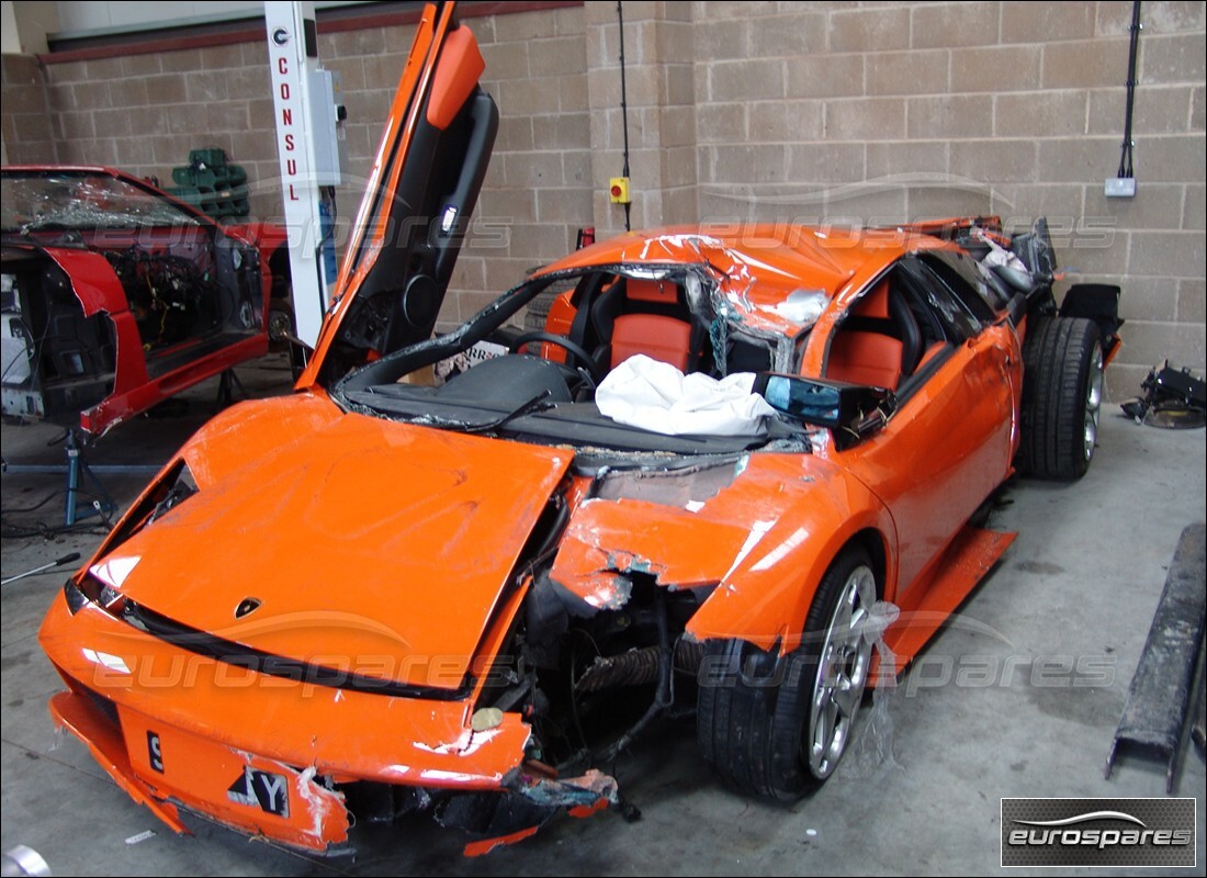 lamborghini murcielago coupe (2003) avec 6,200 kilomètres, en préparation pour le démantèlement #3