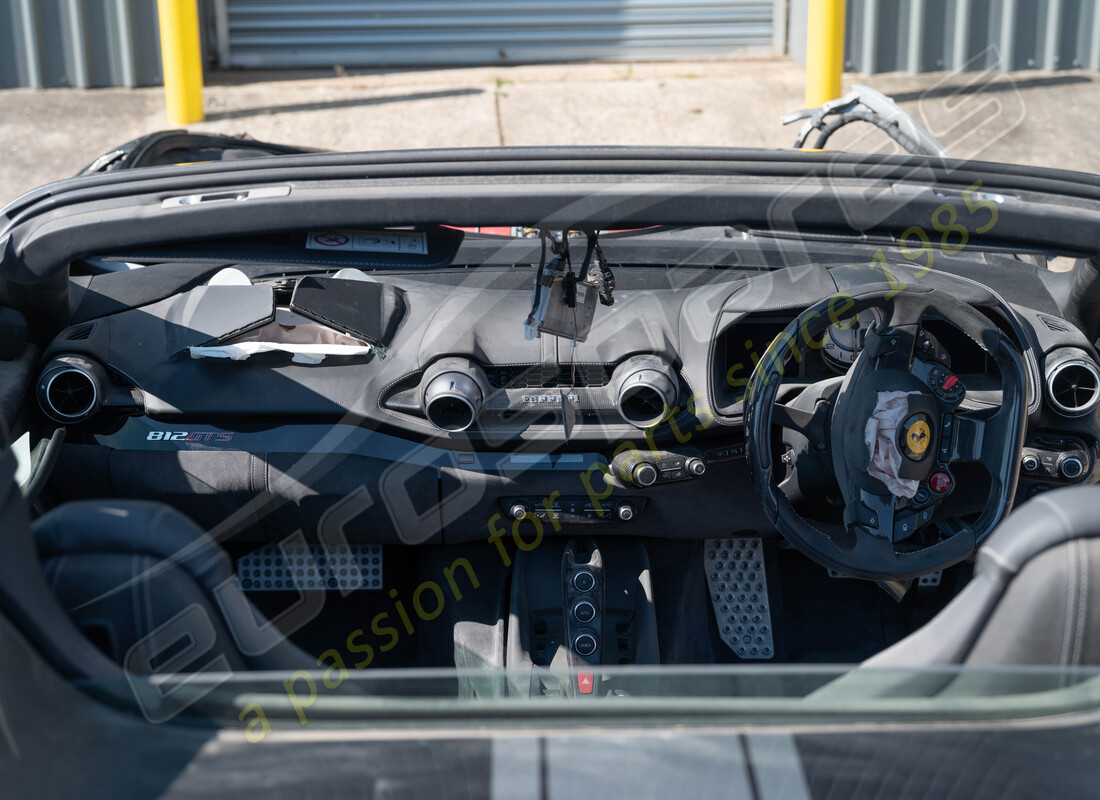 ferrari 812 gts avec 620 miles, en préparation pour le démontage #13