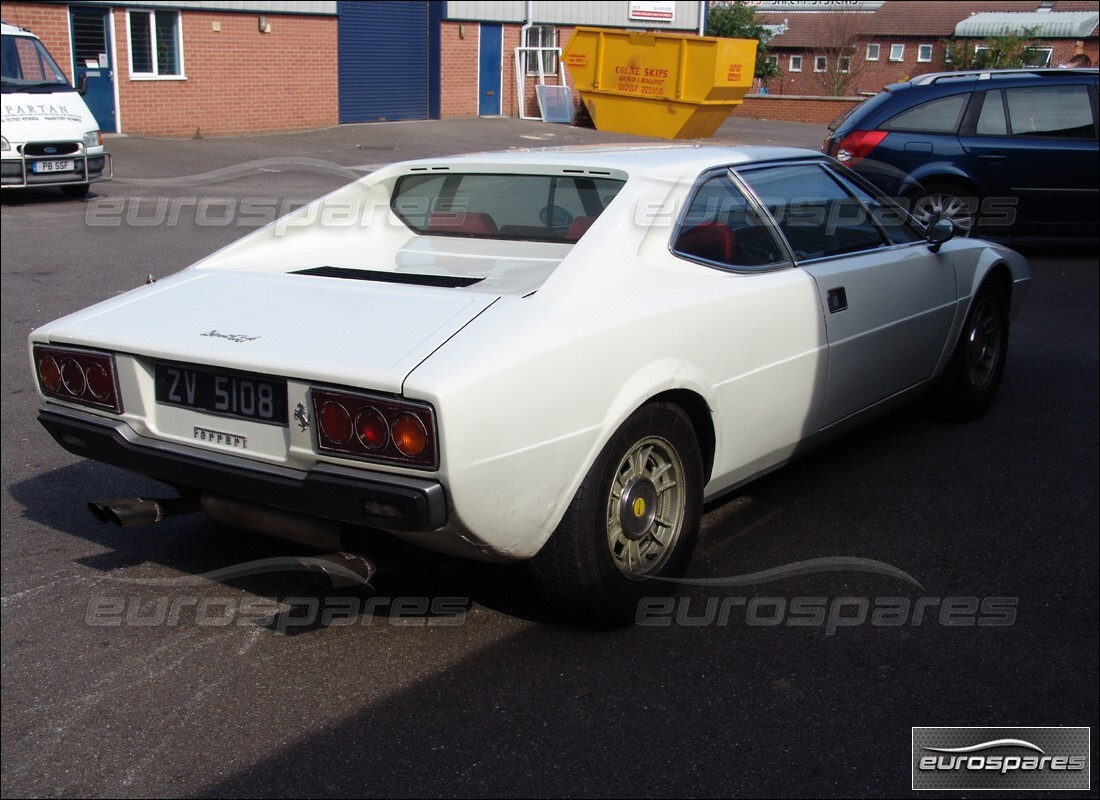 ferrari 308 gt4 dino (1976) avec 68,108 miles, en préparation pour le démontage #3